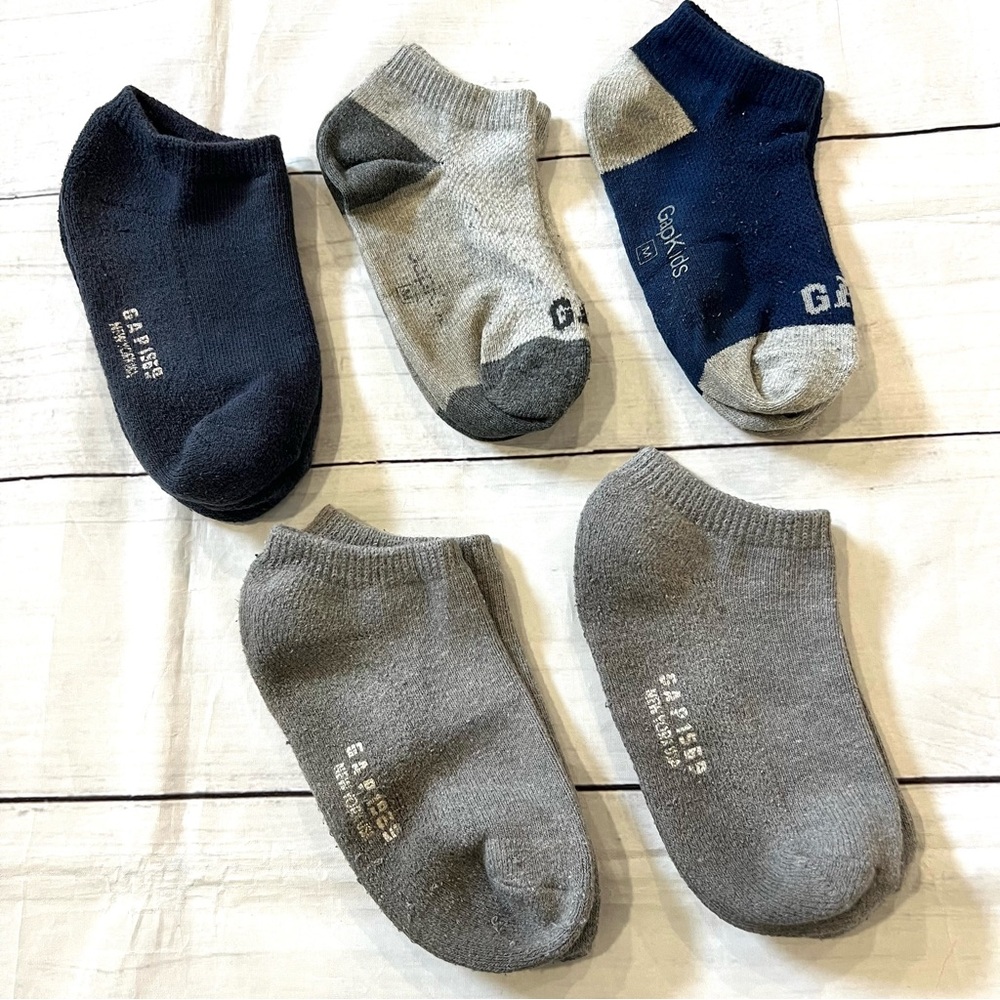 Gap Bundle of 5 Boys Short Socks